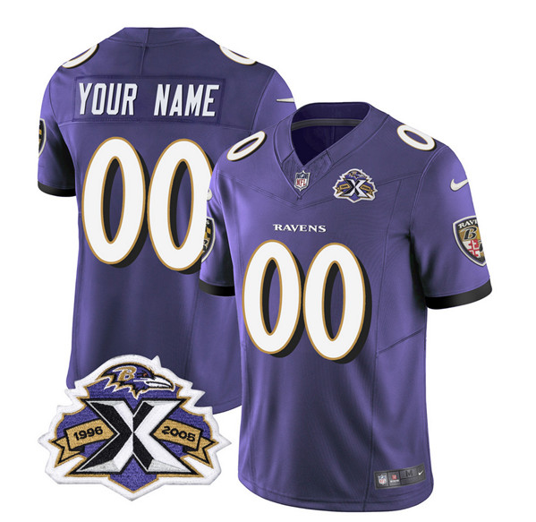 Men & Women & Youth Baltimore Ravens Active Player Custom Purple 2023 F.U.S.E With Patch Throwback Vapor Limited Stitched Jersey,We sell and wholesale Men & Women & Youth Baltimore Ravens Active Player Custom Purple 2023 F.U.S.E With Patch Throwback Vapor Limited Stitched Jersey on line form chian!